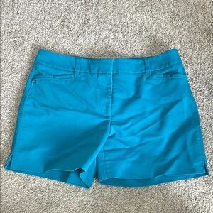 White House Black Market Blue Bermuda Shorts